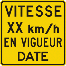 Nouvelle signalisation