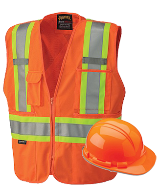 Vêtements de sécurité pour travailleur